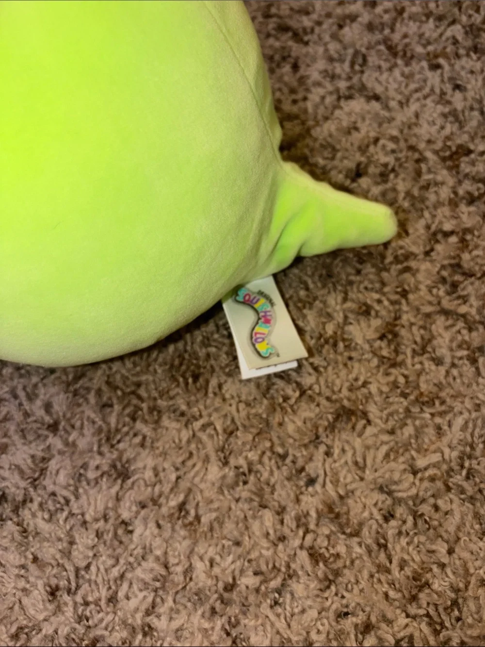 Squishmallows Tristan the Triceratops Green Dinosaur 5